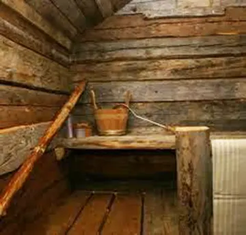 sauna ancien